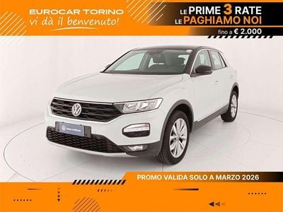Usata VW T-Roc Style 150 CV (110 kW) 2019 White silver SUV