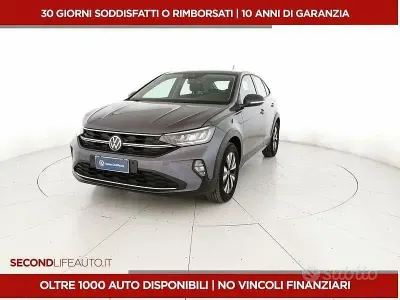 Usata VW Taigo Life 110 CV (80 kW) 2022 Grigio SUV