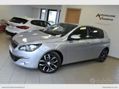 Usata Peugeot 308 Business-Line 120 CV (88 kW) 2015 Argento Berlina