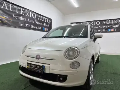 Usata Fiat 500 69 CV (50 kW) 2009 Bianco Cabrio