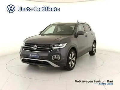 Usata VW T-Cross Advance 110 CV (80 kW) 2023 Grigio SUV