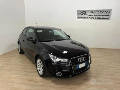 Usata Audi A1 Ambition 105 CV (77 kW) 2013 Nero Utilitaria