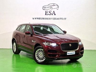 Begagnad Jaguar F-Pace Pure 180 HK (132 kW) 2016 Röd SUV