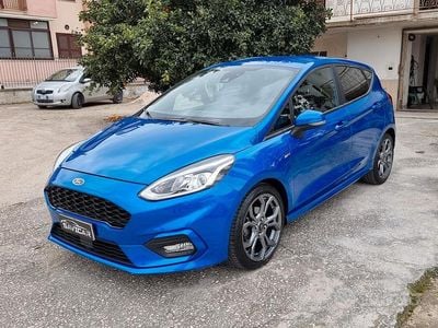 Usata Ford Fiesta ST-Line 86 CV (63 kW) 2019 Blu Utilitaria