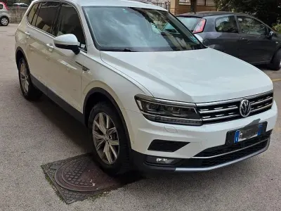 Usata VW Tiguan Allspace 150 CV (110 kW) 2019 Bianco SUV