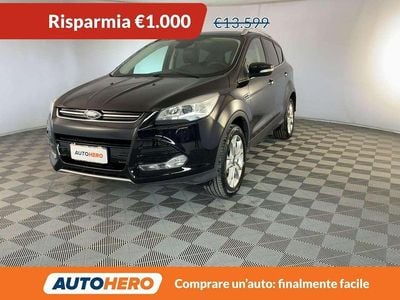Usata Ford Kuga Titanium 150 CV (110 kW) 2016 Nero SUV