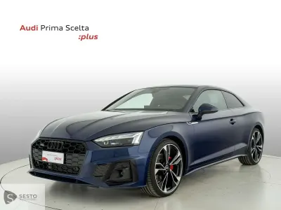 Usata Audi A5 S-Line 204 CV (150 kW) 2024 Blu Coupé