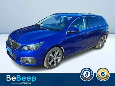 Begagnad Peugeot 308 SW Allure 131 HK (96 kW) 2019 Blå Kombi