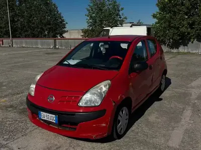 Używany Nissan Pixo 68 KM (50 kW) 2010 Czerwony Hatchback
