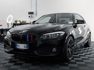 Usata BMW 218 Sport Line 143 CV (105 kW) 2018 Nero Coupé