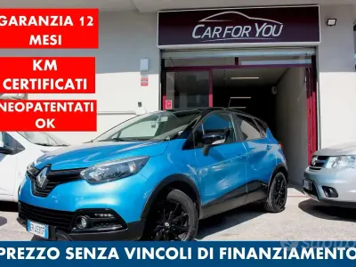 Usata Renault Captur 90 CV (66 kW) 2013 Bluazzurro SUV