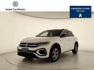 Occasion VW T-Roc R-line 150 PK (110 kW) 2022 Wit SUV