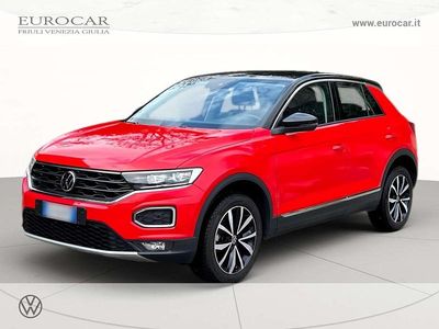 Usata VW T-Roc Advance 150 CV (110 kW) 2020 Rosso flash nero SUV