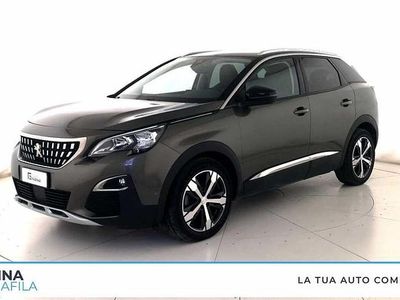 Usata Peugeot 3008 Allure 131 CV (96 kW) 2020 Grigio scuro /tetto nero SUV