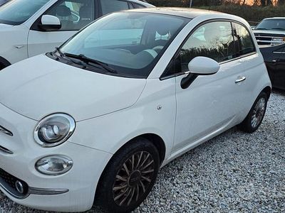 Usata Fiat 500 Lounge 69 CV (50 kW) 2017 Bianco Utilitaria