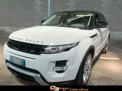 Usata Land Rover Range Rover evoque Dynamic 150 CV (110 kW) 2013 Bianco SUV