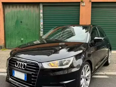 Usata Audi A1 S-Line 95 CV (69 kW) 2018 Nero Berlina