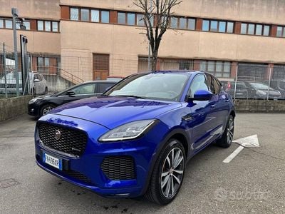 Usata Jaguar E-Pace R-Dynamic 150 CV (110 kW) 2019 Blu metallizzato SUV