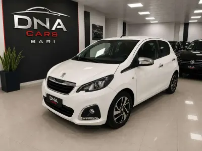Usata Peugeot 108 Allure 82 CV (60 kW) 2015 Bianco Utilitaria