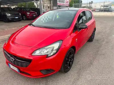 Usata Opel Corsa Edition 90 CV (66 kW) 2018 Rosso Utilitaria