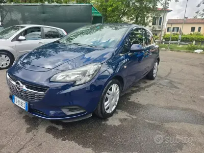 Używany Opel Corsa 90 KM (66 kW) 2016 Niebieski Hatchback