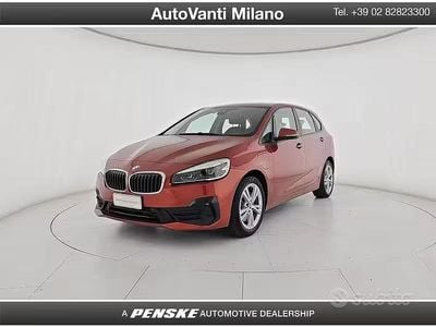Usata BMW 225 Active Tourer Advantage 224 CV (164 kW) 2020 Arancione Monovolume