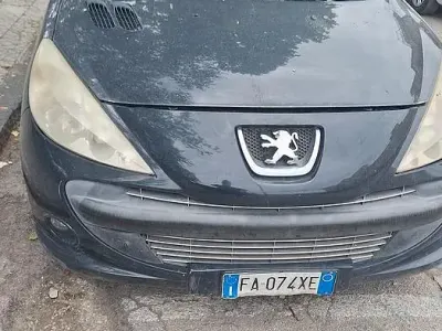Usata Peugeot 206 60 CV (44 kW) 2010 Nero Berlina