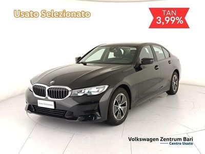 Begagnad BMW 318 Advantage 150 HK (110 kW) 2021 Svart Sedan
