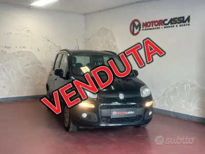 Usata Fiat Panda Lounge 75 CV (55 kW) 2014 Nero Utilitaria