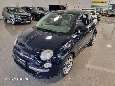 Käytetty Fiat 500 Lounge 95 HP (69 kW) 2011 Sininen Viistoperä