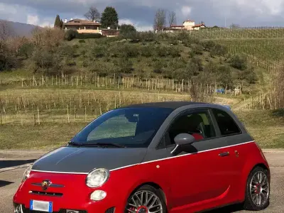 Usata Abarth 595 Turismo 160 CV (117 kW) 2012 Rosso Cabrio