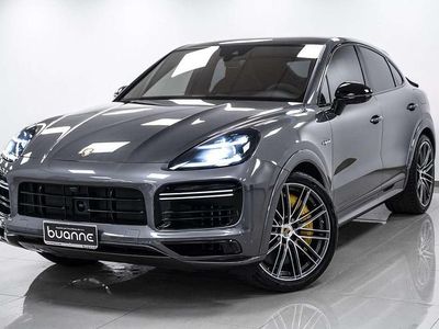 Grigio quarzite Usata 2020 Porsche Cayenne Coupe Turbo S E-Hybrid Coupé | 129.999 €