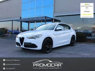 Usata Alfa Romeo Stelvio Veloce 209 CV (153 kW) 2021 Bianco SUV