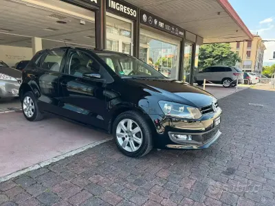 Usata VW Polo Comfortline 85 CV (62 kW) 2012 Nero Utilitaria