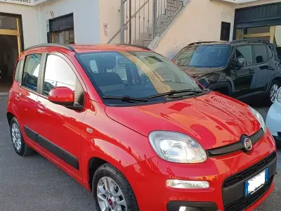 Usata Fiat Panda Lounge 95 CV (69 kW) 2017 Rosso Utilitaria