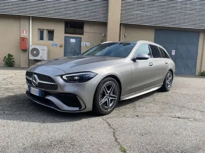 Usata Mercedes C300e Premium 265 CV (194 kW) 2022 Argento Station wagon
