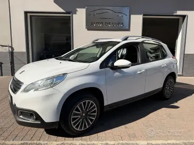 Usata Peugeot 2008 Allure 82 CV (60 kW) 2015 Bianco SUV