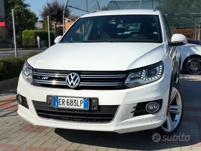 Usata VW Tiguan R 177 CV (130 kW) 2013 Bianco SUV