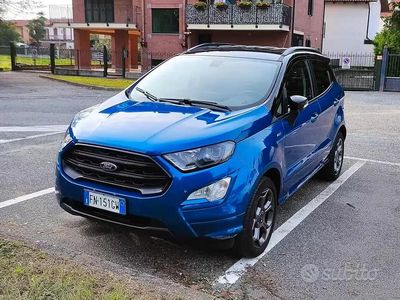 Usata Ford Ecosport ST-Line 125 CV (91 kW) 2018 Blu SUV