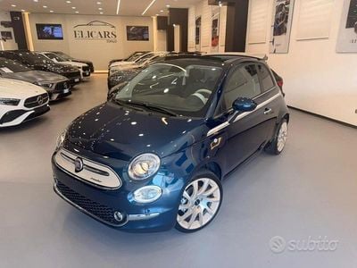 Usata Fiat 500C Club 69 CV (50 kW) 2023 Blu dipinto di blu metallizzato Cabrio