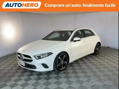 Usata Mercedes A180 116 CV (85 kW) 2018 Bianco Berlina