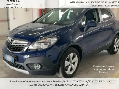 Usata Opel Mokka 115 CV (84 kW) 2016 Bluazzurro SUV