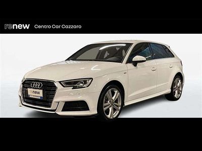 Usado Audi A3 Admired 116 CV (85 kW) 2019 Blanco Berlina