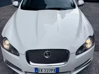 Usata Jaguar XF 240 CV (176 kW) 2011 Bianco Berlina