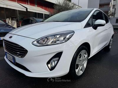 Usata Ford Fiesta Trend 75 CV (55 kW) 2020 Bianco Furgone