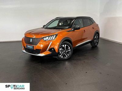 Usata Peugeot e-2008 GT 100 kW (136 CV) 2021 Arancione SUV