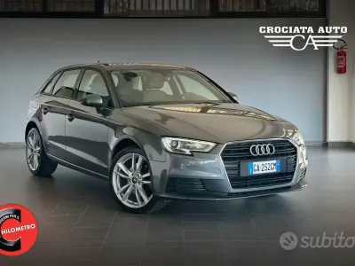 Usata Audi A3 Admired 150 CV (110 kW) 2020 Grigio Berlina