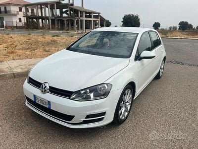 Usata VW Golf VII 105 CV (77 kW) 2013 Bianco Berlina