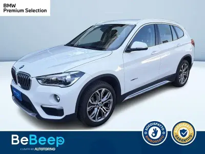 Usata BMW X1 xLine 150 CV (110 kW) 2017 Bianco pastello SUV