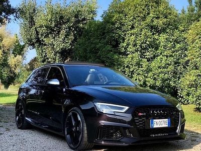 Usata Audi RS3 Exclusive 400 CV (294 kW) 2018 Nero Berlina